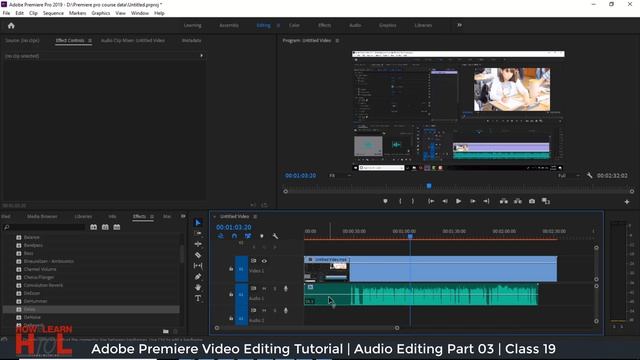 Adobe Premiere Pro Complete Course in Urdu Hindi | Audio Effects and Background Music | Class 19 смотреть онлайн