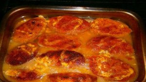 Куриные котлеты из духовки