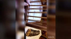 Часть 3 Оплетаю каркас КОРОБ-СУНДУЧОК-СТОЛИК Для удобства просмотра, измените скорость видео