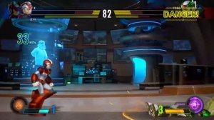 Zero and X VS Green Zero and Blue Zero - Marvel vs Capcom Infinite