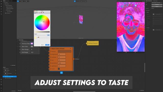 how to create instagram filter effect | Thermo camera spark ar studio tutorial
