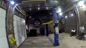 Установка фаркопа на renault logan