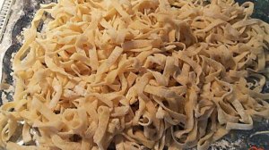 Домашняя яичная паста