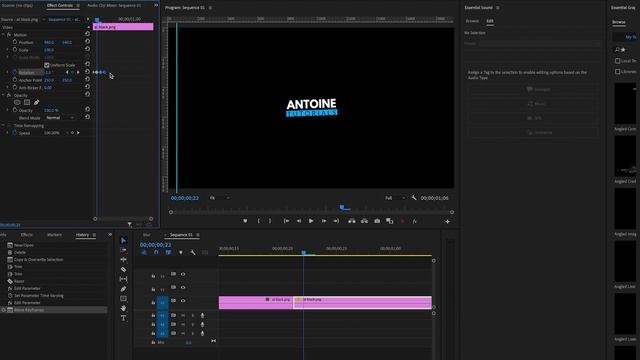 Shake Logo Effect in Adobe Premiere Pro смотреть онлайн
