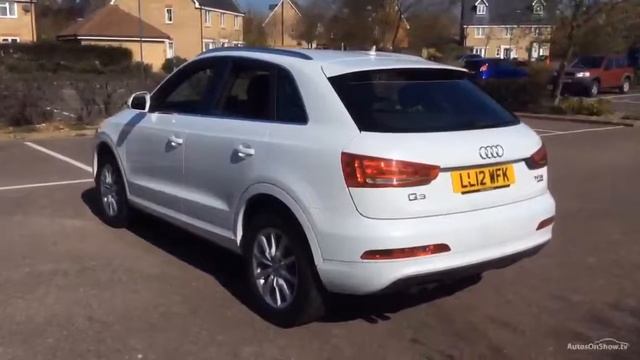 AUDI Q3 TFSI QUATTRO SE WHITE 2012 смотреть онлайн