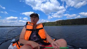 Попали на судака. Я таких не ловил.Верхне-Сысертское водохранилище. 3 июля 2024 г.