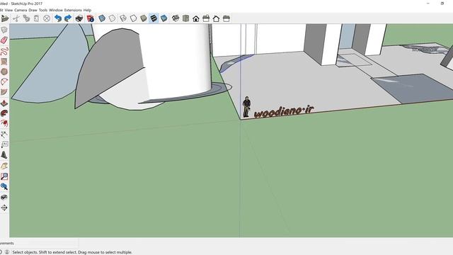 آموزش کار با نوار ابزار Camera در اسکچاپ Sketchup смотреть онлайн