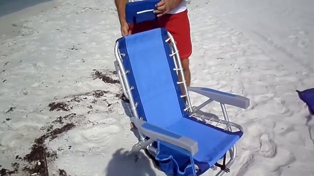 Backpack Beach Chair by Beach Fun For Everyone смотреть онлайн