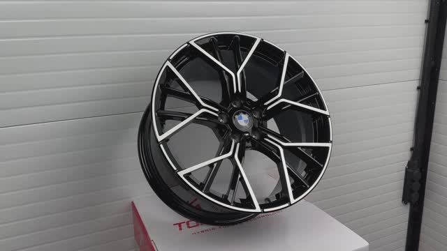 Диски CN Forged 1222 19 9.5J вес 11,7kg Black Machined Face