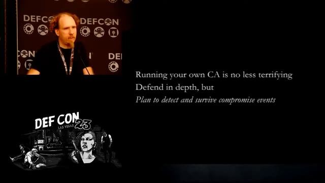 DEFCON 23. "Lets Encrypt: Minting Free Certs to Encrypt the Entire Web" смотреть онлайн