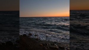 Море в Сочи на закате