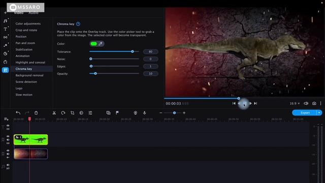 background से green screen कैसे हटाएं using Movavi Chroma Key -Mssaro смотреть онлайн