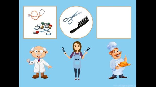 Фрагмент заняття "Подорож у світ професій" соціум/молодша група смотреть онлайн