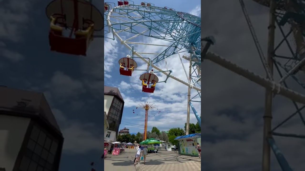 Сочи Лазаревское сегодня самое высокое колесо обозрения