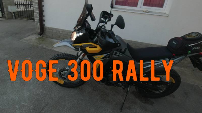 VOGE 300 Rally - коротко о том что он может - асфальт/карьер. смотреть онлайн
