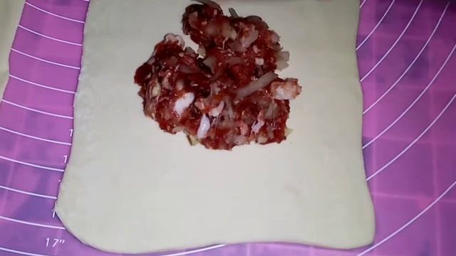 Сочная воздушная самса🔥из слоённого теста💣