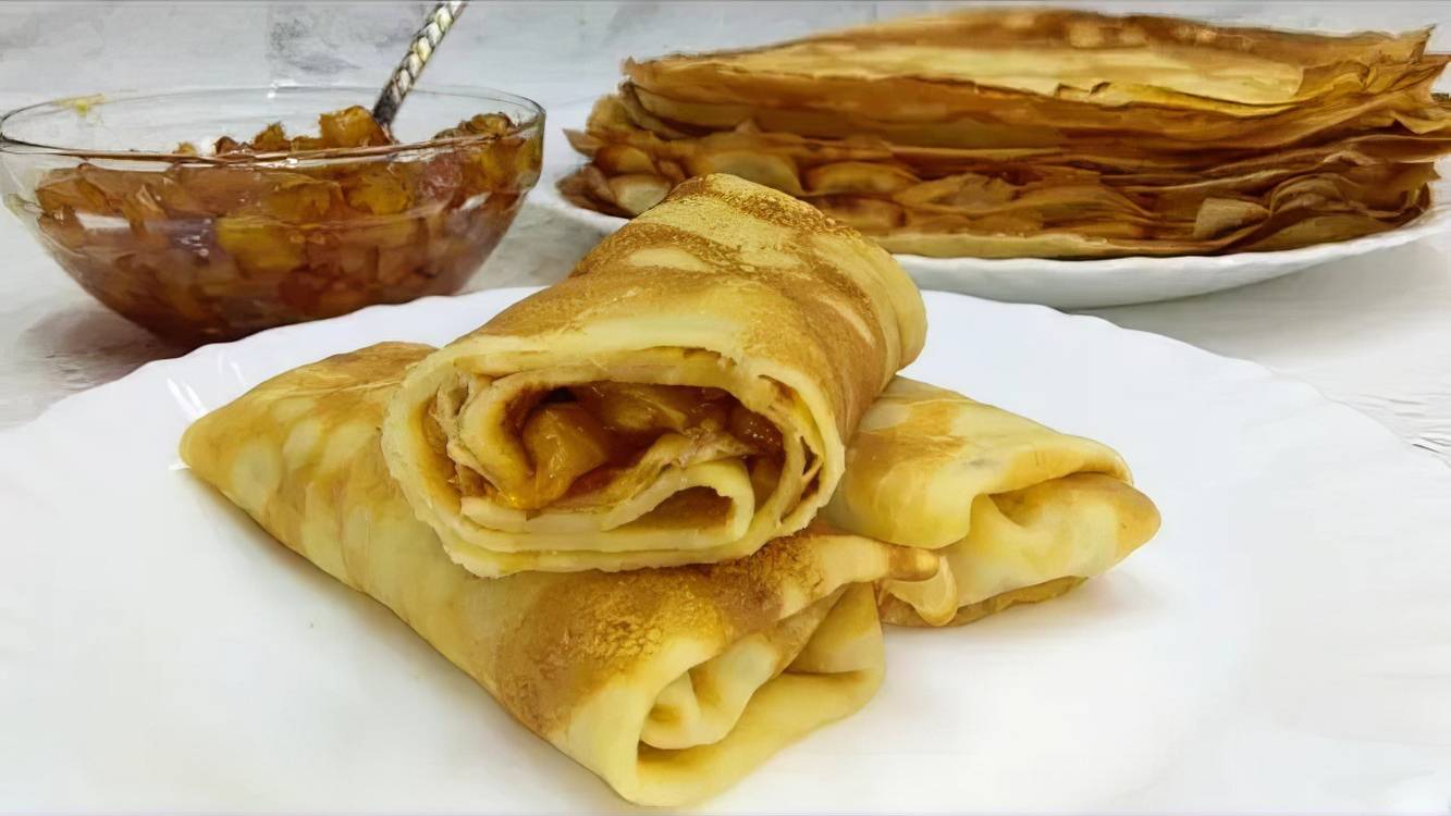 Заварные блины. Готовимся к Масленице. смотреть онлайн