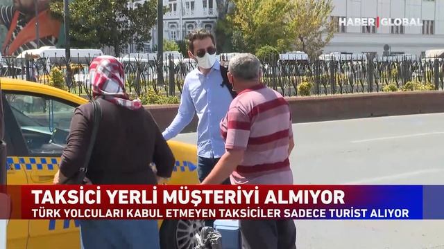 İstanbul'da Taksi Çilesi! Taksiciler Yerli Müşteri Almıyorlar! смотреть онлайн