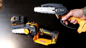 Сравнение сучкорезов DEKO DKCHS 20-6. Отличие старой и новой версии