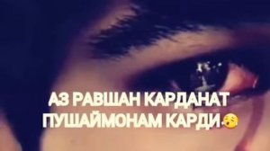 Агар РУЗЕ пушаймони Ман ШУДИ 💔