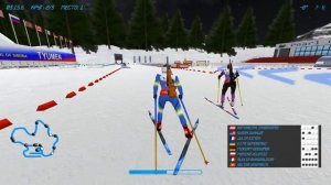 NGL Biathlon  Чемпионат Европы Спринт Женщины
