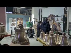 Гармоничный подбор 10 колоколов  140кг, 80кг, 50кг, 33кг, 20кг, 14кг, 9кг, 7кг, 5кг, 3кг