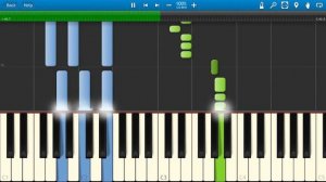 Полина Гагарина - Нет (на пианино Synthesia)