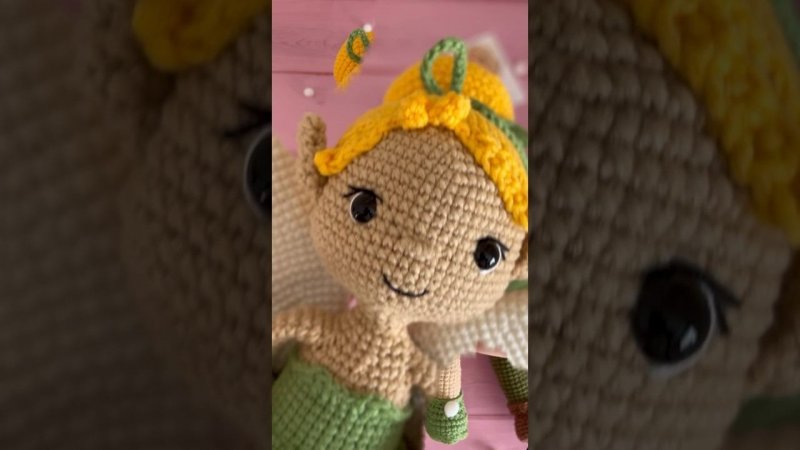 Очаровательная феечка Динь Динь #crochet #amigurumi