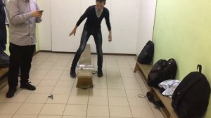 Взорвал туалет