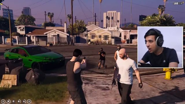 سويت أكبر مصيبه مع عصابات قراند الحياه الواقعية😳|GTA5