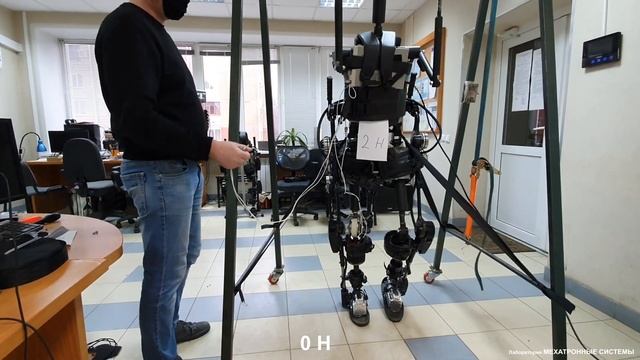 Испытания алгоритма определения возникновения момента сопротивления в коленном суставе манекена