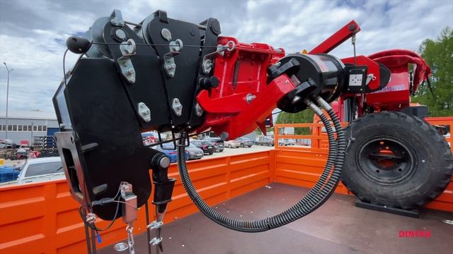Бурильно крановая установка Taurus 055A на шасси Камаз 43502