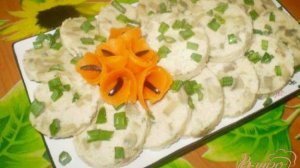 Колбаса домашняя куриная с грибами