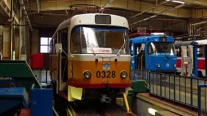 Память о трамвае Татра Т3 в Москве