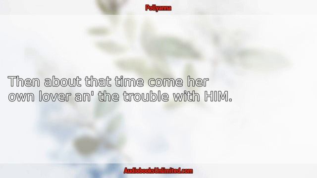 Pollyanna Audiobook Chapter 24 смотреть онлайн