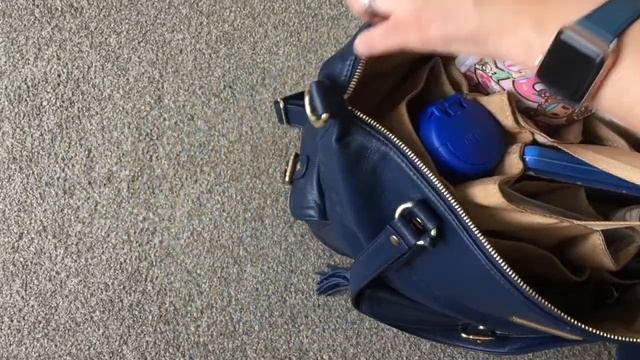 Updated Review and Packing for Lily Jade Meggan 2.0 (Navy) - using insert and no nappy/diaper pouch