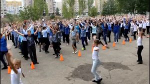 Танцевальный флешмоб ко Дню города в Саратове