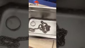 Skymen ZX-008 800ml Ultrasonic cleaner cleaning Silver Jewelry