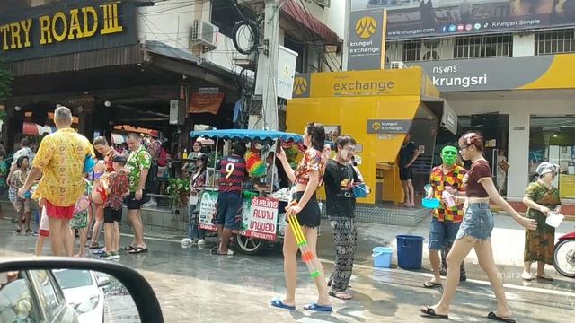 просто обливашки ч.5 сонгкран -2023 วันสงกรานด์ songkran เทศกาลสงกรานต์ ปืใหม่