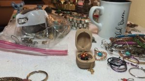 #1,237 Local THRIFT store Jewelry Jar Unjarring Christian Dior