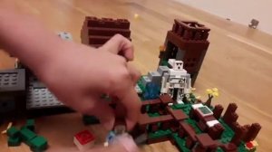 Лего майнкрафт Компот Головы на завтрак