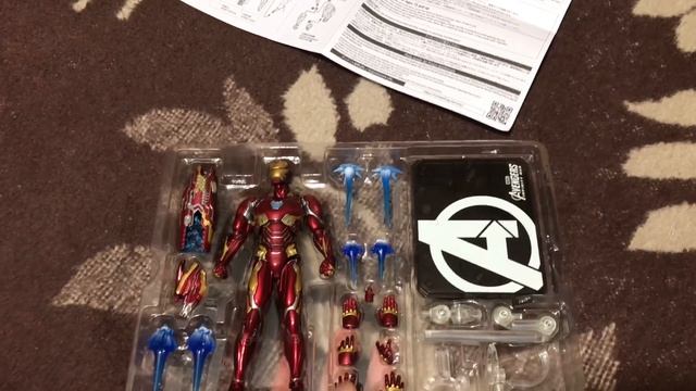 SHFiguarts IronMan Mk 50 Unboxing & Posing смотреть онлайн