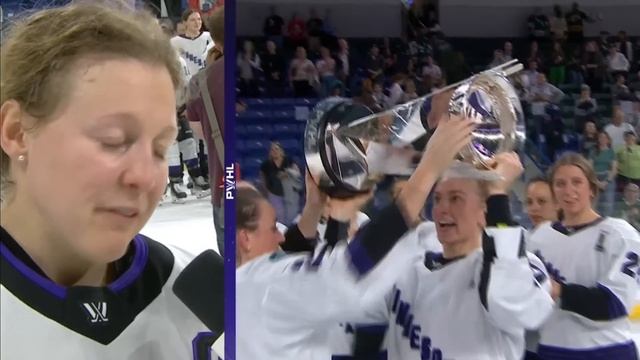 PWHL Finals Walter Cup Ceremony смотреть онлайн