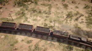 Перестрелка NPC в движущемся поезде - RDR2 битва NPC, бои ИИ