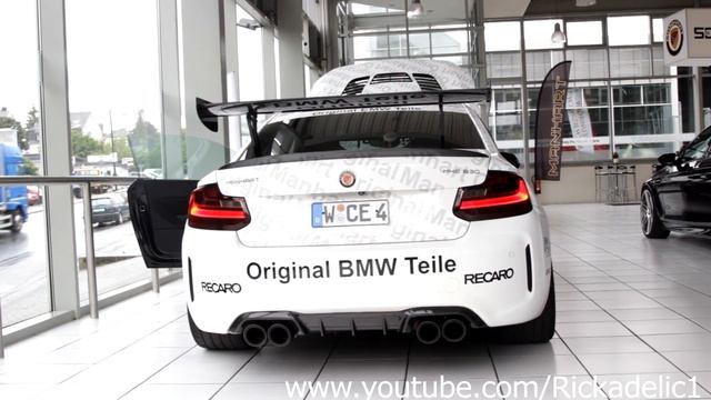 BMW M2 With a BMW M4 Engine by Manhart Performance Super LOUD смотреть онлайн