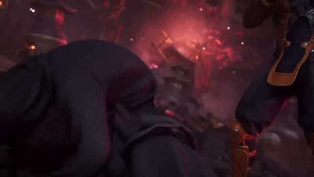 Ghostface vs. Smoke NEW INTRO - MK1