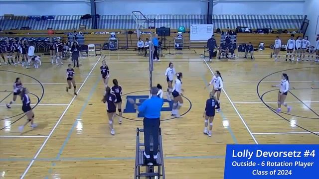 Lolly Devorsetz • Outside – 6 Rotation Player • Class of 2024 • High School Game Footage смотреть онлайн