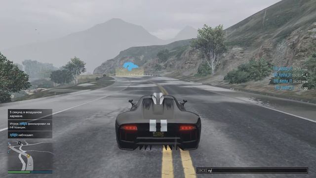 Cheater in GTA Online / xyldgta / 03.09.2022 / Speedhack, checkpoints teleport