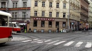 Прага 2016 Прогулка на трамвае и по улицам