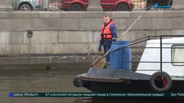 Как очищают реки и каналы Петербурга смотреть онлайн